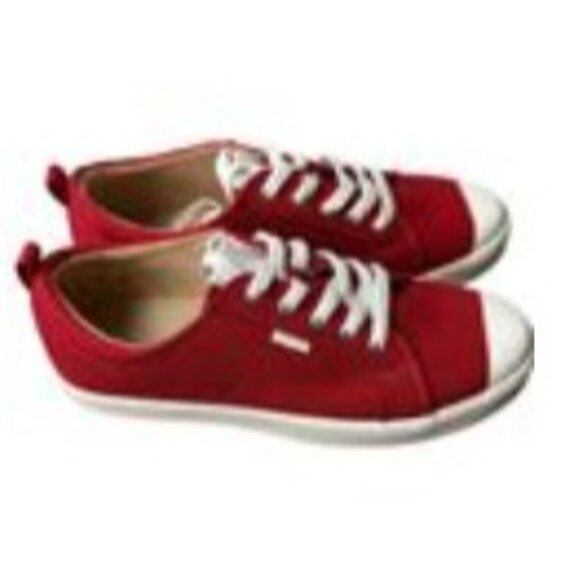 Journee Collection Sz10 Lot of 2 Sneakers Red NEW + Black USE Worn Once - Picture 13 of 16